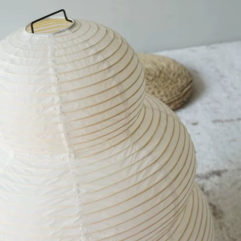 Illuminate Your Space with the Japanese Wabi-Sabi Tripod Table Lamp - Perfect for Bedrooms, Living Rooms, and Studies