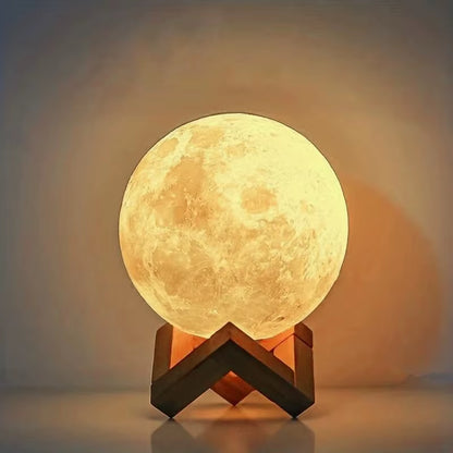 Enchanting LED Moon Light Galaxy Lamp - Perfect DIY Night Light for Kids and Adults, Ideal Birthday Gift and Bedroom Decor