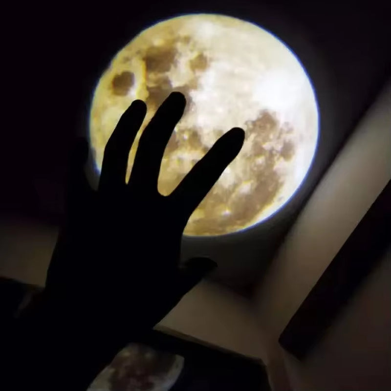 Transform Your Space with the Enchanting Novelty Moon Projector Light - Perfect for Parties and Cozy Nights!